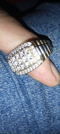 10k Diamond Ring .Rolex