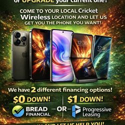 cricket wireless leasing promotions