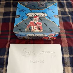 2025 Panini Prizm Football Hobby Box FOTL (First-Off-The-Line)