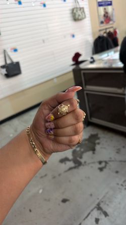 Gold turtle ring size 7 14k 3.9 grams