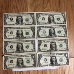 $1 star note- set of 8 