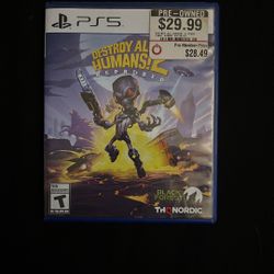 Destroy All  Humans 2 Ps5 Game