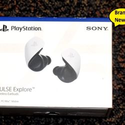 Sony Pulse PlayStation 5 Wireless Earbuds New Sealed Also Bluetooth 170$ New 