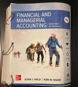 Financial & Managerial Accounting book