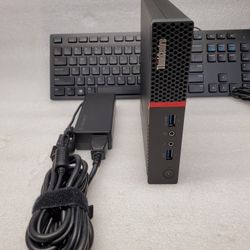 Lenovo ThinkCentre Tiny Micro Slim Computer PC,  Intel Quad Core, 500GB, 8GB RAM, Pro. Keyboard & MOUSE.