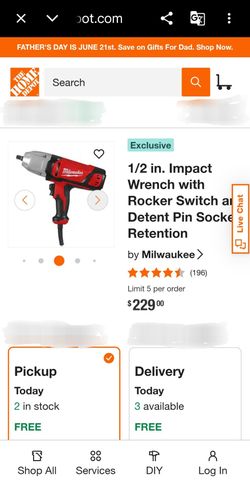 1/2 in. Impact Wrench