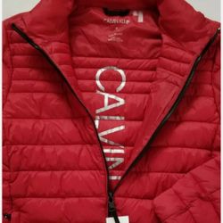 CALVIN KLEIN PACKABLE PREMIUM DOWN  7 DEGREE WARMTH FACTOR COAT SIZE LARGE³