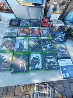 Xbox and ps4 games