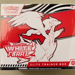 White Flare & Mega Evolution Lucario ETBs