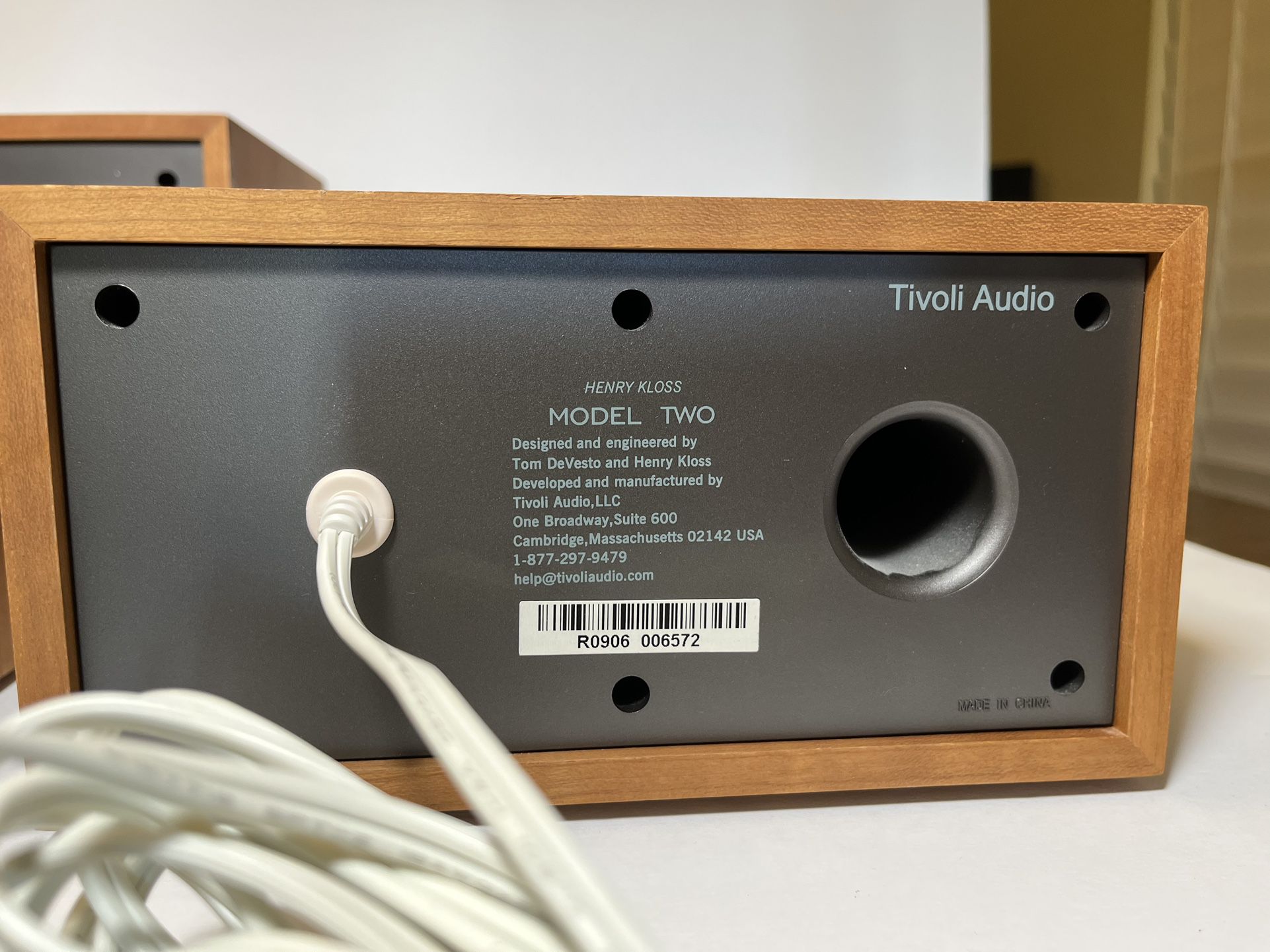Tivoli Henry Kloss Audio Model Two, CD Player & Subwoofer W 