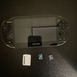 Jailbroken Psvita Pch-1100 With Case And Charger And Game And 128gb