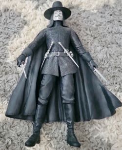 NECA v for Vendetta 12" Talking Action Figure 2007 Reel Toys