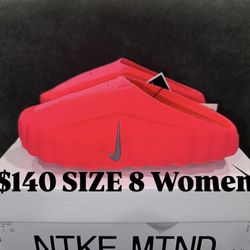 Nike Mind 001 Slide Solar Red 