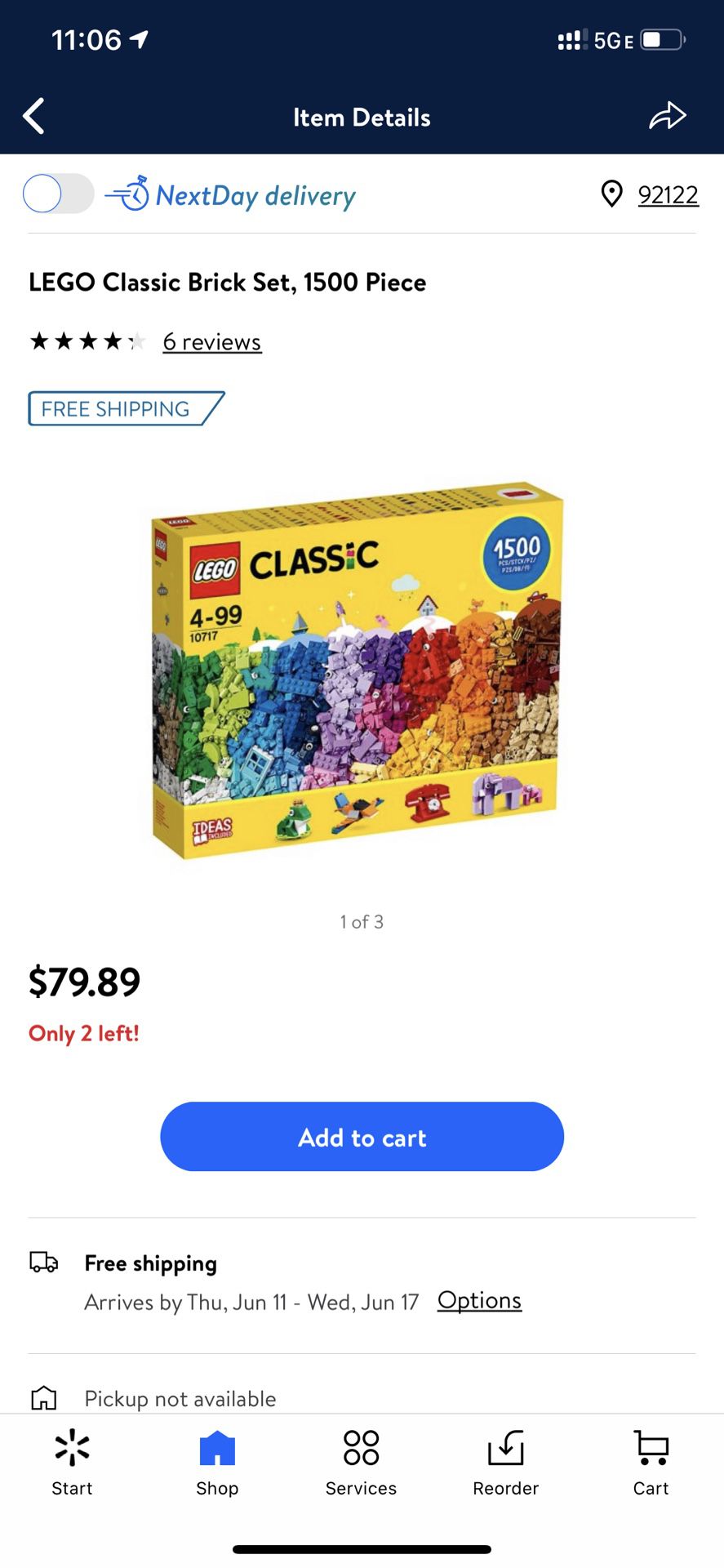 LEGO 1500 pieces