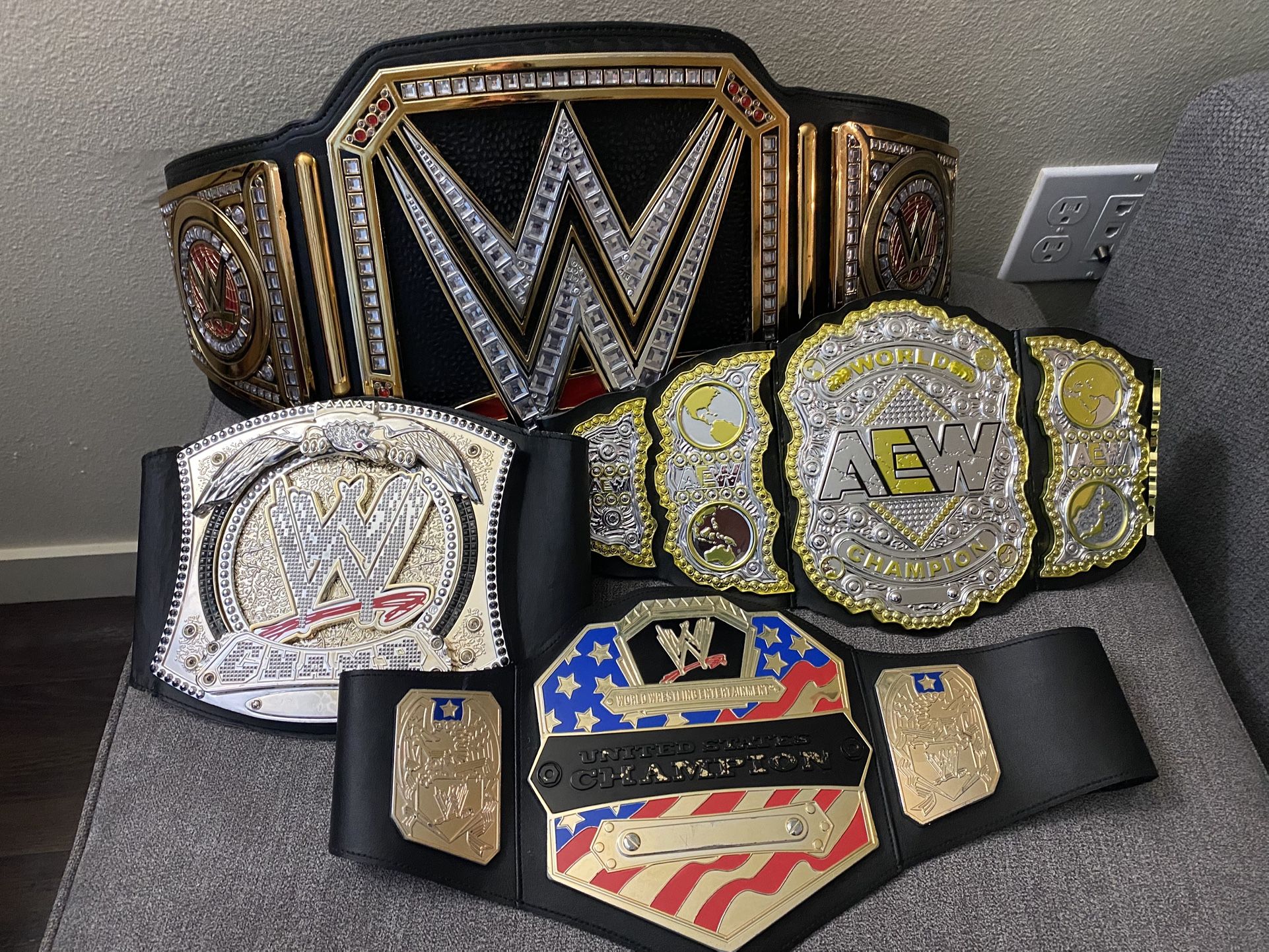 Wrestling Championship Belts Collection