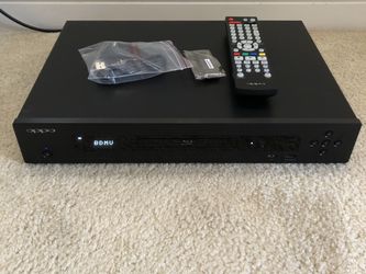 OPPO BDP-103D Universal 3D Blu-Ray Player Darbee Edition - LIKE NEW (Complete w/ Remote & Original Wireless Adapter)