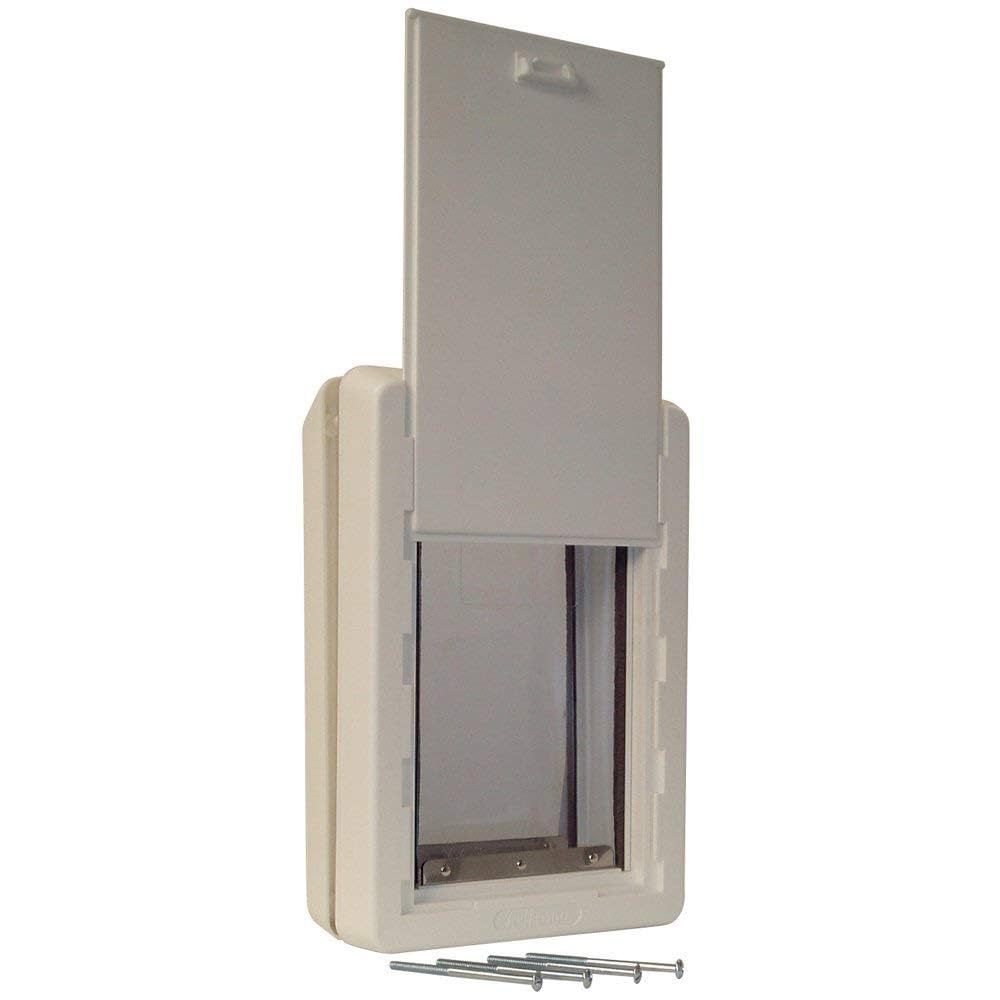 Dog door flap size