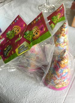 Shopkins party hats