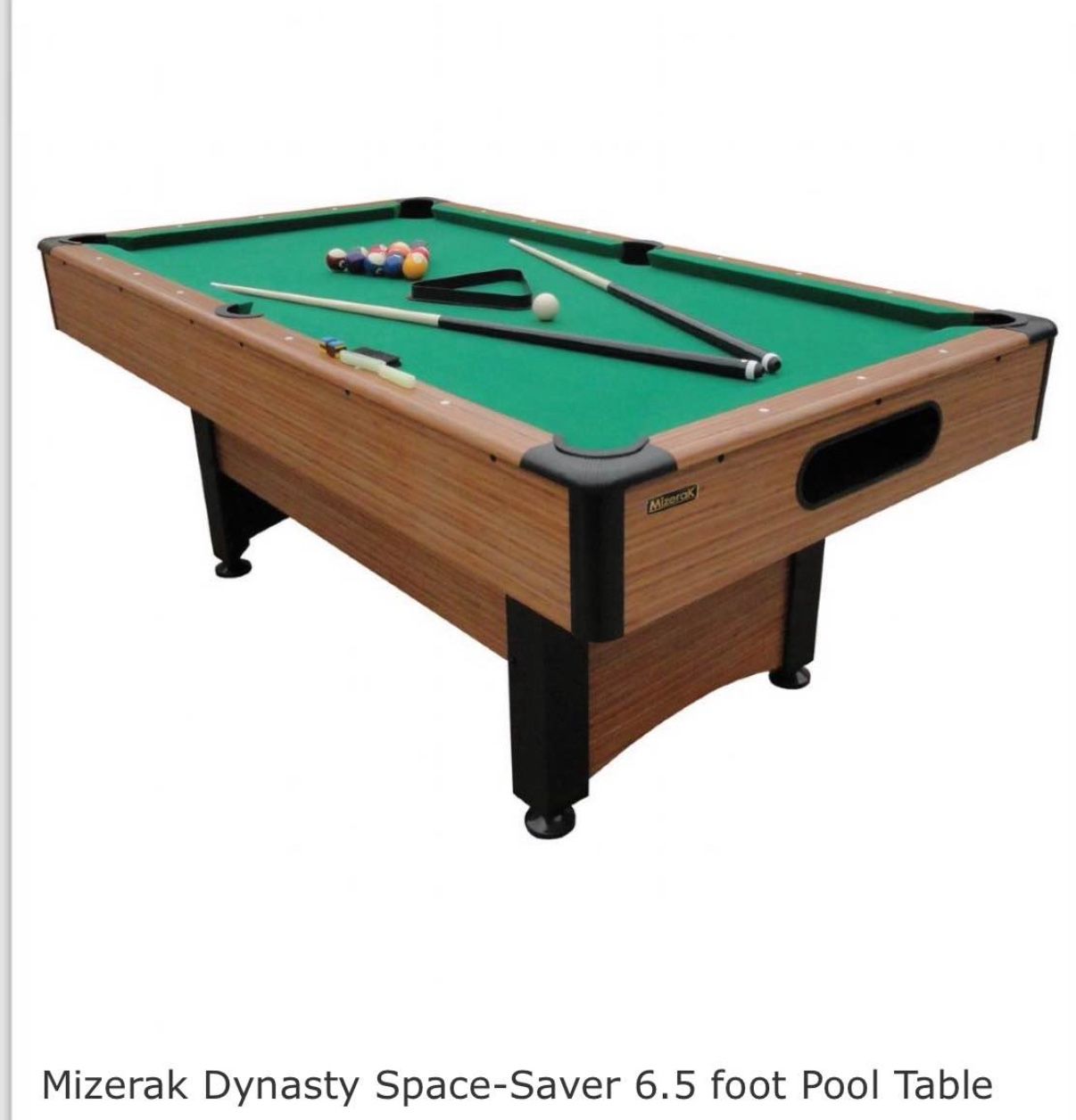 *NEW* Mizerak Pool Table 6.5 Ft