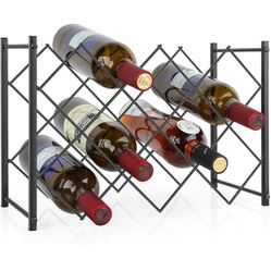 Tobusa Metal Wine Bottle Display Racks