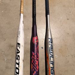 Easton Ghost Softball Bat And Others 