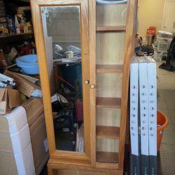 Two Large Jewelry Cabinets