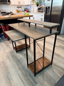 Desk computer table
