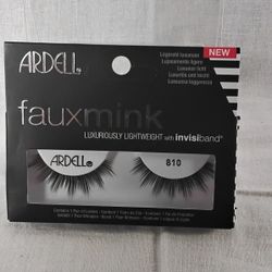 Ardell Faux Mink Luxuriously Lightweight w/ Invisband #810 False Lashes
