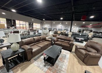 High Quality Leather Sofa Sets - Brown  Or Black - $0 Down - 0 Credit - SaMe DaY DeLiVeRy 🚚 Pieces Sold Individually As Well