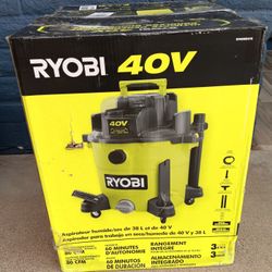 VACUUM RYOBI 40V TOOL ONLY 