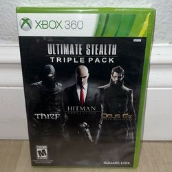 Ultimate Stealth Triple Pack Xbox 360 Brand New 