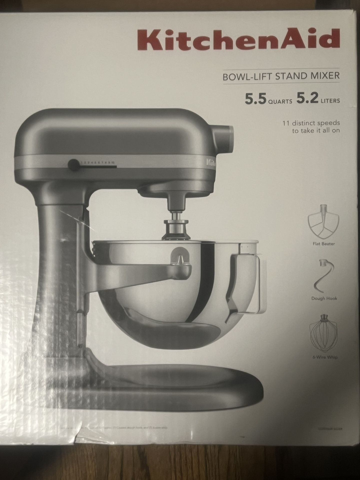 Kitchenaid Bowl Lift Stand Mixer 5.5 Quarts 5.2 L