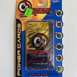 Rumble Robots Power Cards New