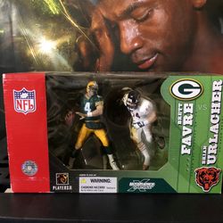 Brett Favre Brian Urlacher McFarlane’s Figures