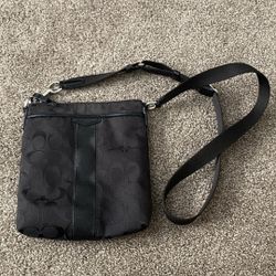 Black Coach Crossbody Bag