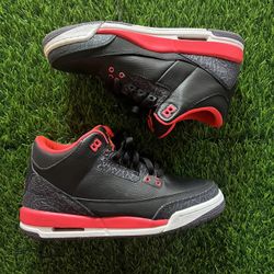 Jordan Retro 3.crimson Youth Size