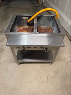 Double well Steam Table
