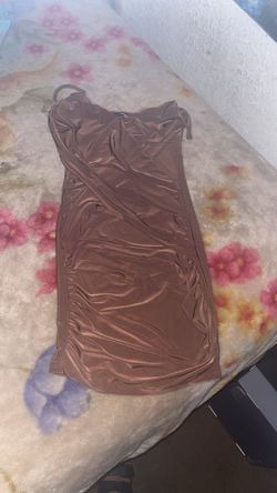 Brown fashion nova dress