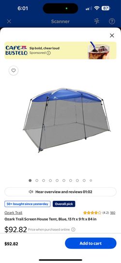 Screen house tent