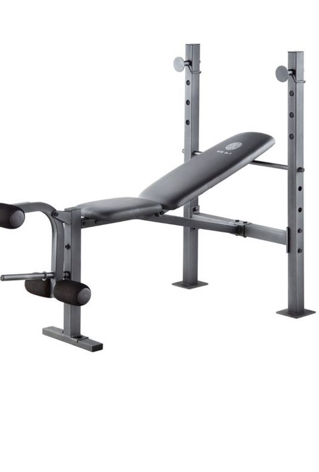 Weider XR 6.1 Multi-Position Weight Bench with Leg Developer and Exercise Chart Bench Press