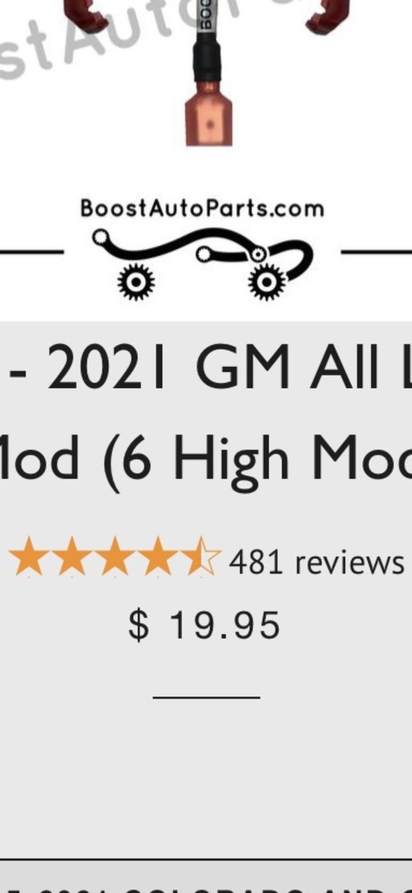 All High Mod 07-21 GM Boost Auto