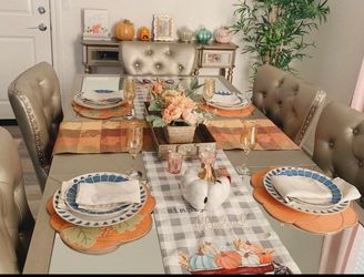 6 Person Fine Dining Table 