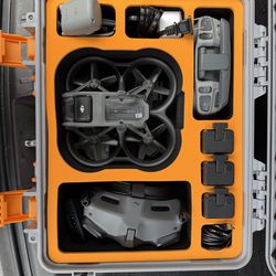 DJI Avata 1 Fly More Combo with case and extra props