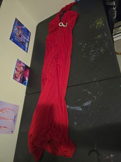 Long red dress size 7/8
