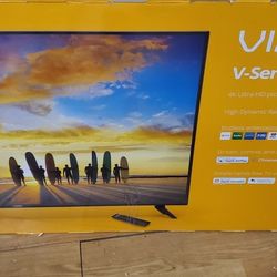 NOB VIZIO V-Series 50" Class 4K HDR Smart TV LINE IN SCREEN SEE PICS
