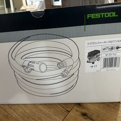 Festool Suction Hose -D27/22x5m-AS-GQ/CT
