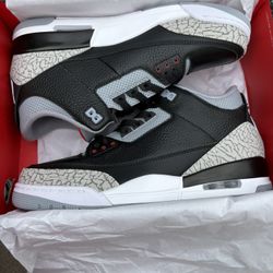 Jordan 3 “black cement”