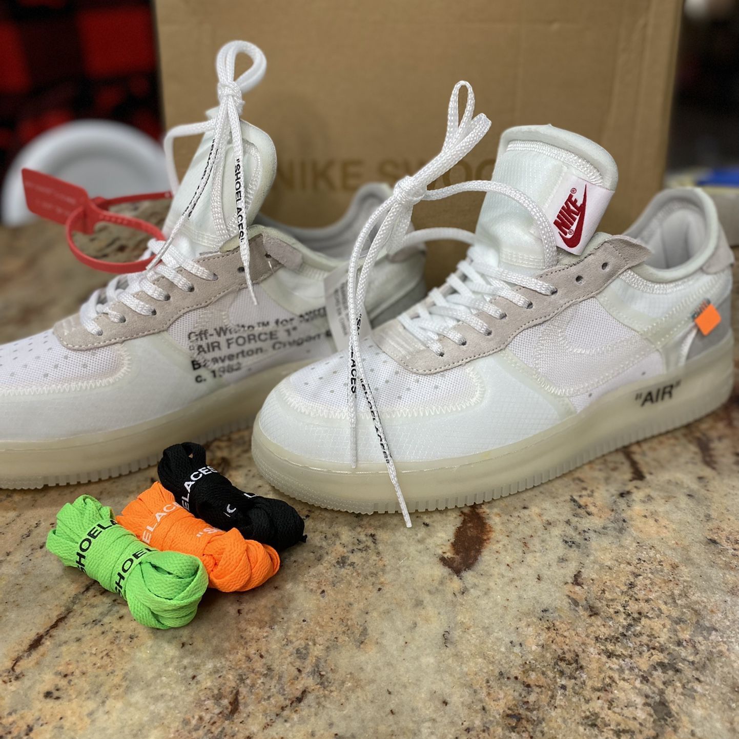 Air force one cheap the ten off white