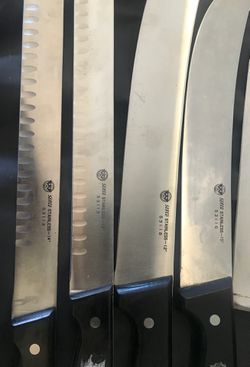 Stainless Steel Kitchen Knife Set, Granite Stone Coated Knives, NEW for  Sale in Mesa, AZ - OfferUp