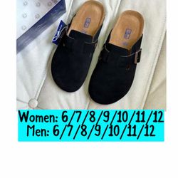 Birkenstock unisex shoes, black, new
